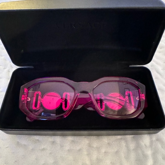 Versace Pink VE4361 Biggie Glasses - Picture 4 of 6